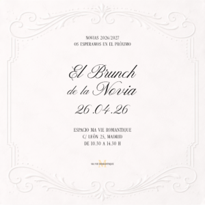 El Brunch de la Novia Domingo 26/04/26